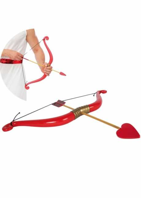 arc de cupidon, faux arc, arc de déguisement, accessoire déguisement, accessoire saint valentin, Arc de Cupidon, 55 cm