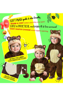 déguisement écureuil bébé, costume d'écureuil pour bébé, déguisement animal bébé