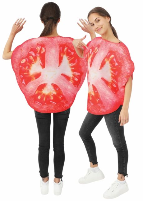 déguisement de tomate, déguisement légume, déguisement humour, déguisement fruit, Déguisement de Tomate