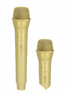 faux micro réaliste, faux micro années 80, faux micro