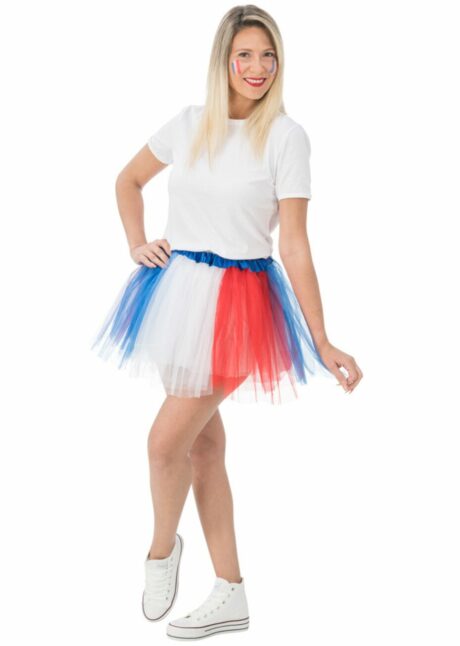 tutu tricolore, tutu bleu blanc rouge, accessoire supporter France, Tutu Bleu Blanc Rouge, Accessoire Supporter France