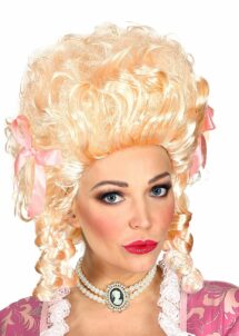perruque marquise, perruque de marquise, Perruque de Marquise Coloniale, Blonde