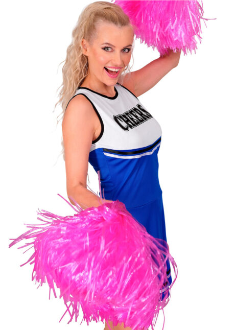 pompon rose de cheerleader, pompon pompom girl rose, Pompon de Pom Pom Girl, avec Poignée, Rose