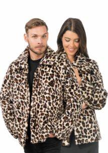 veste léopard fourrure, veste léopard Années 2000, veste léopard festival