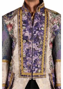 veste marquis, veste aristocrate, déguisement top qualité, déguisement carnaval de Venise, Déguisement d&rsquo;Aristocrate Baroque, Veste Lilas, Premium