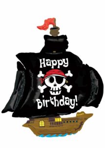 ballon anniversaire pirate, ballon anniversaire bateau de pirate, ballon anniversaire garçon