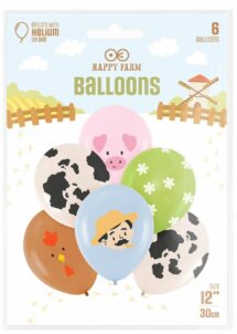 ballons animaux de la ferme, ballons animaux pour enfants