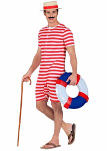 déguisement baigneur rétro, costume de baigneur années 1900