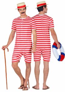 déguisement baigneur rétro, costume de baigneur années 1900