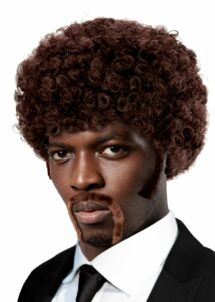perruque pulp fiction, perruque afro, perruque homme
