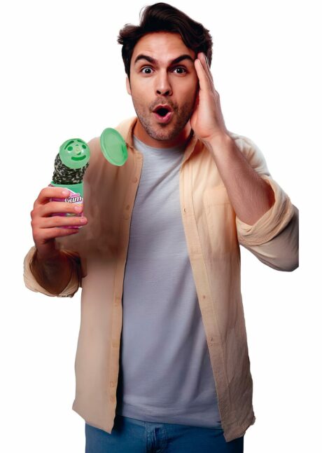 CHEWING GUM SAUTEUR FARCE ET ATTRAPE, chewing gum piégé blague, Boîte de Chewing Gum Piégée Serpentin Sauteur – Farce et Attrape