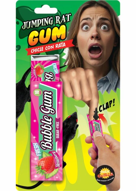 CHEWING GUM TAPE DOIGT RAT FARCE ET ATTRAPE, chewing gum tape doigt, Chewing-Gum Tape Doigt avec Rat Surgissant – Farce et Attrape