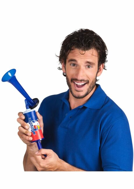 CORNE DE SUPPORTER FRANCE, corne supporter manuelle, corne de brume, Corne de Supporter Manuelle France – Bleu Blanc Rouge