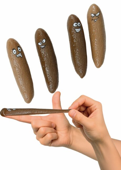 FAUX CACA VOLANT FARCE ET ATTRAPE, Faux Cacas Volants à Lancer – Farce et Attrape – Lot de 4