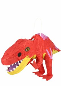 PINATA DINOSAURE ROUGE, pinata anniversaire garçon