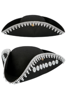 tricorne pirate femme, chapeau tricorne femme