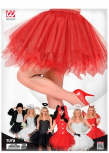 TUTU ROUGE court FEMME
