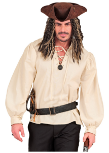 chemise médiévale homme, chemise pirate homme