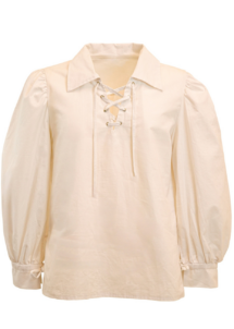 chemise médiévale homme, chemise pirate homme