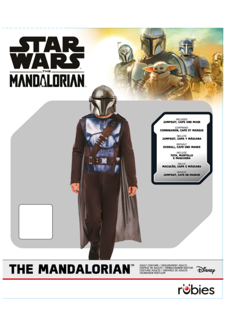 DEGUISEMENT STAR WARS ADULTE MANDALORIAN, déguisement the mandalorian, Déguisement Star Wars The Mandalorian Adulte