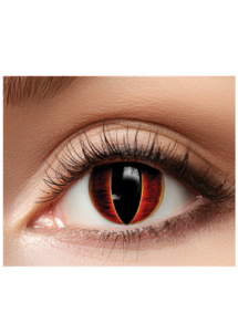 lentilles oeil de chat, lentilles dragon, lentilles rouges