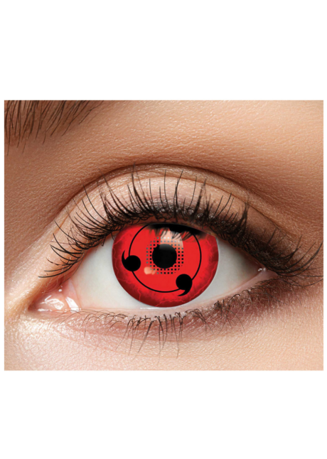 lentilles manga rouges, lentilles manga cursed demon, Lentilles Rouges de Ninja, Cursed Demon