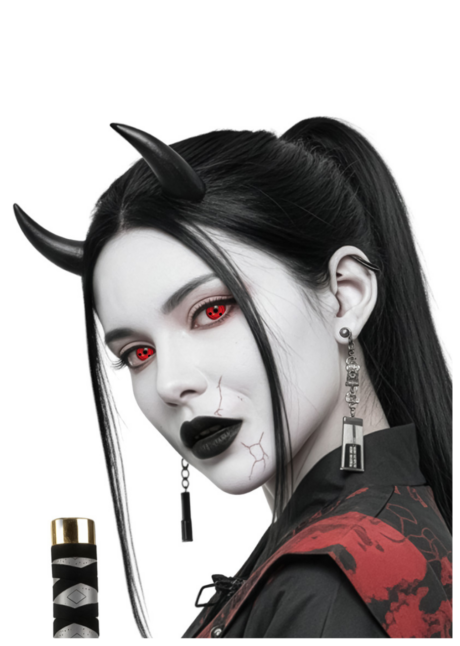 lentilles manga rouges, lentilles manga cursed demon, Lentilles Rouges de Ninja, Cursed Demon