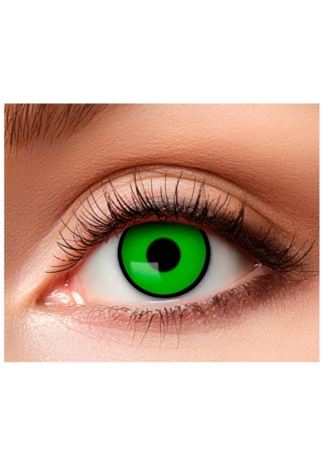 lentilles vertes anneau noir, lentilles vertes halloween, Lentilles Vertes Opaques, Occulte