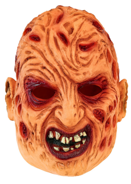 masque freddy, masque horreur Halloween, Masque Visage Brûlé en Latex