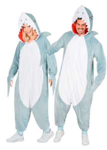 déguisement de requin adulte, combinaison requin homme, déguisement requin femme