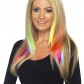 extension de cheveux Mèches Néon, Rajouts Multicolores