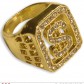 bague dollar, bague bling bling, fausse bague dollar, fausse chevalière dorée, fausse bague or et diamant, bague dollar pas cher Bague Dollar, Strass
