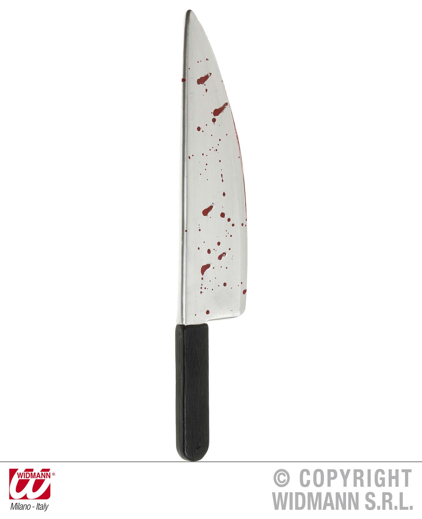 2 Couteaux En Plastique Avec Faux Sang Pour Halloween - Accessoire De Déguisement Et Décoration De Fête - Longueur 30 Cm - 6