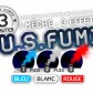 fumigène, fumigènes, accessoires de supporter, euro 2016, fumigènes de stade, acheter fumigènes paris Fumigène US Fumi, Bleu Blanc Rouge